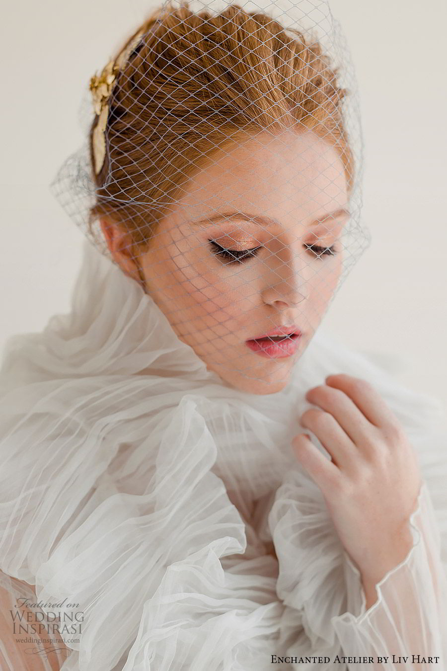 enchanted atelier liv hart fall 2019 accessories birdcage veil (9) mv