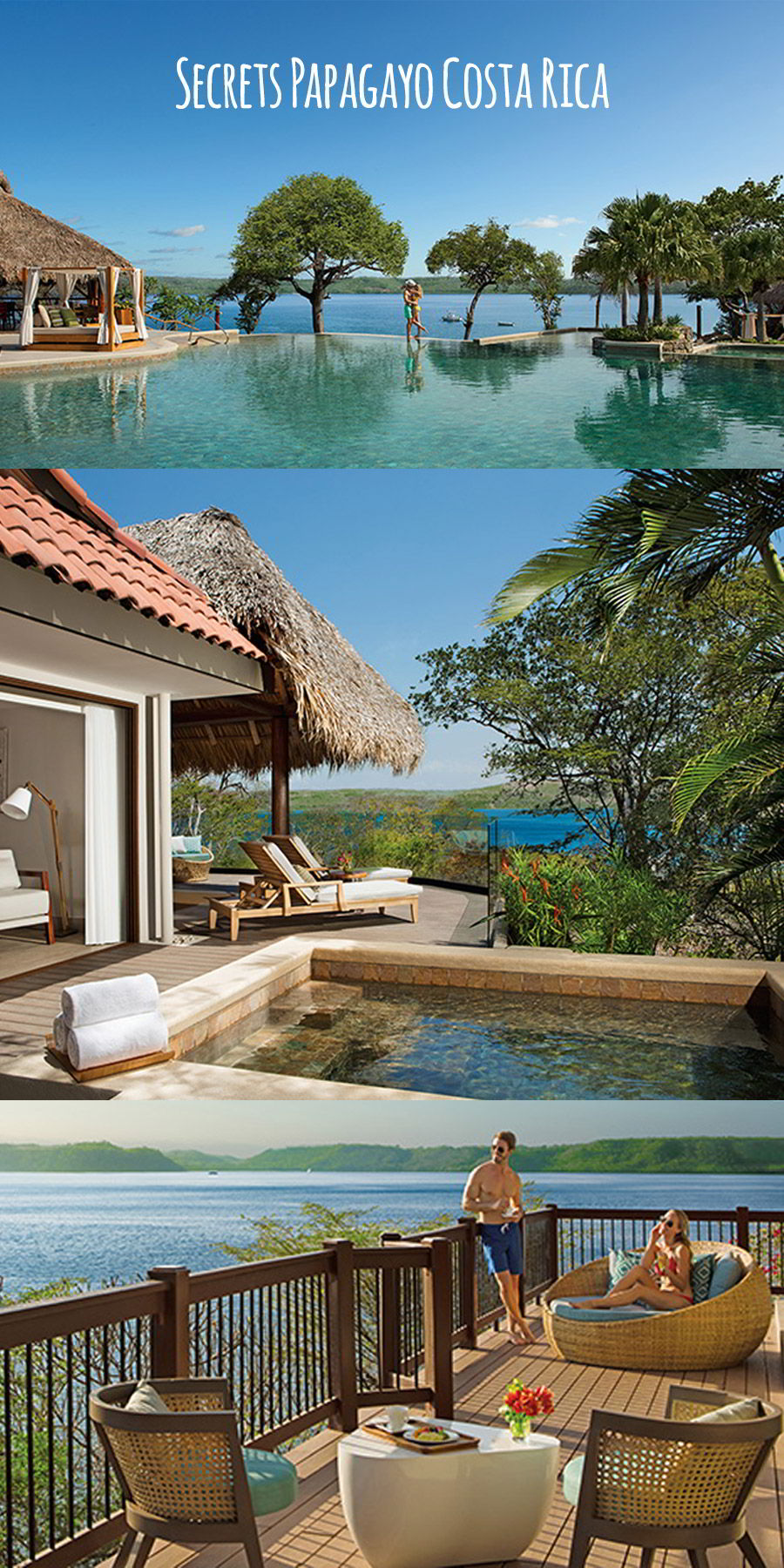 secrets resorts papagayo costa rica destination wedding venue honeymoon beach ocean infinity pool ocean view suite