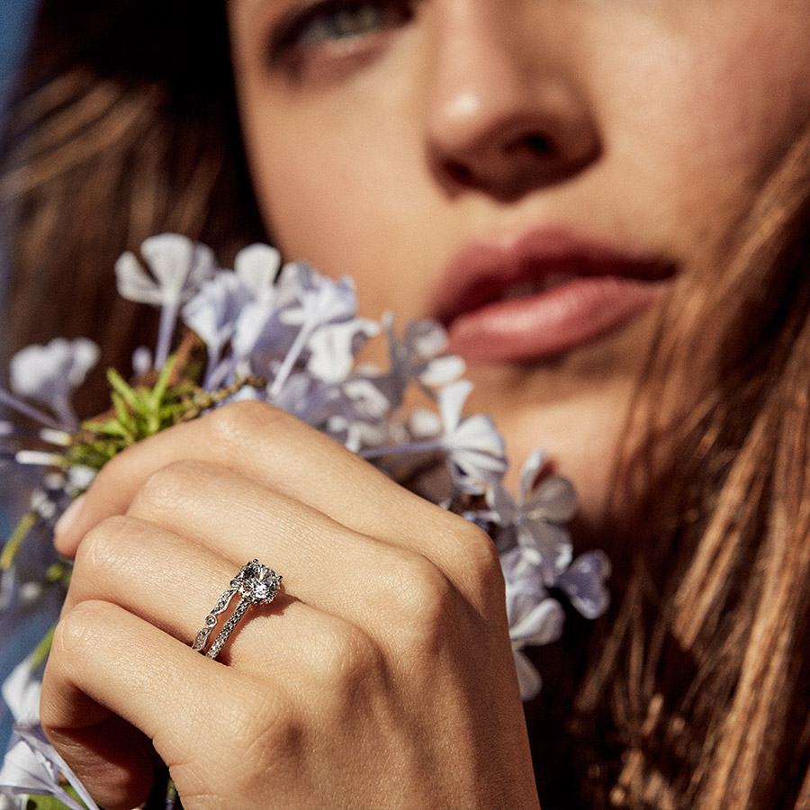 simon g jewelry 2018 solitaire diamond engagement ring wedding band set