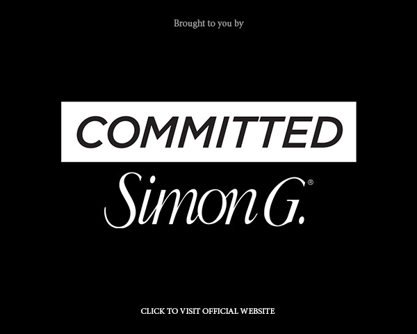 simon g jewelry committed engagement ring campaign featured on wedding inspirasi below banner