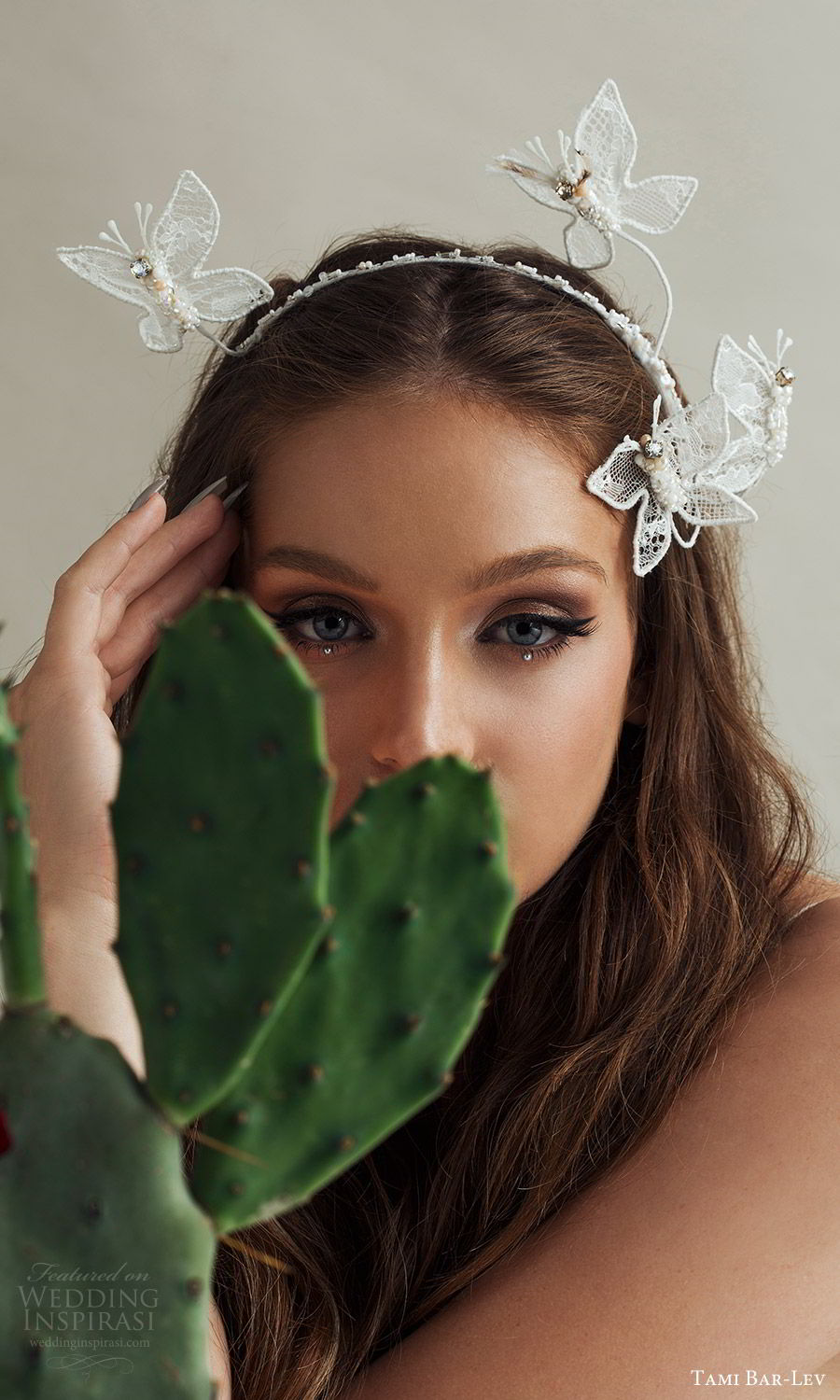 tami bar lev headpiece 2019 bridal hair accessories santa cruz butterflies